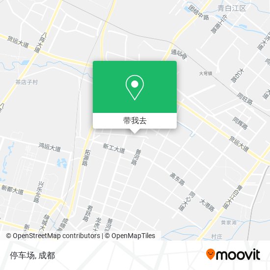 停车场地图