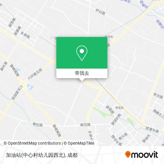 加油站(中心村幼儿园西北)地图