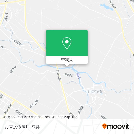 汀香度假酒店地图