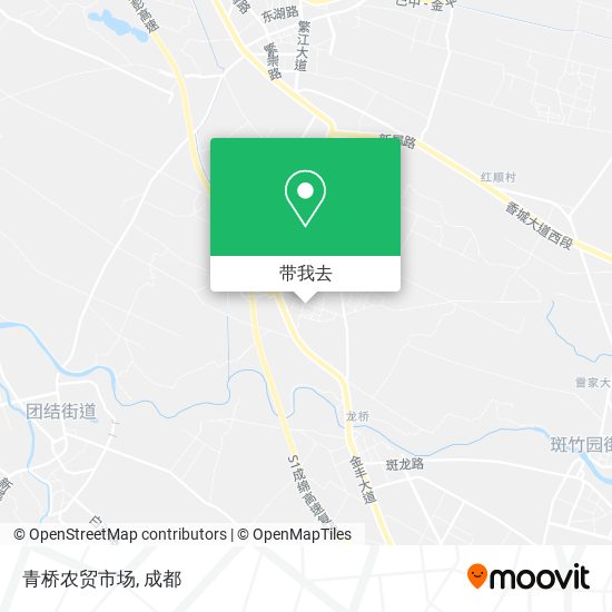 青桥农贸市场地图