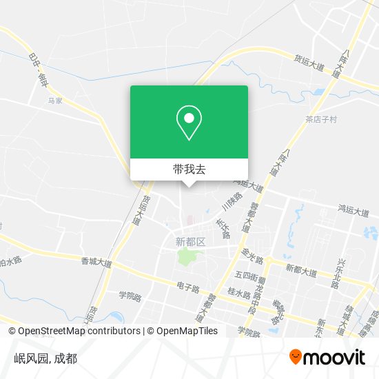 岷风园地图