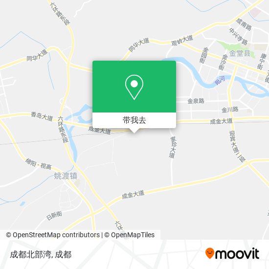 成都北部湾地图
