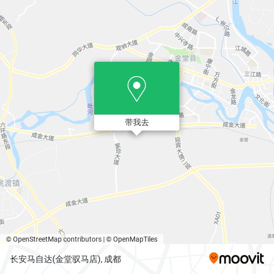 长安马自达(金堂驭马店)地图