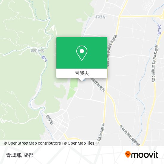青城郡地图