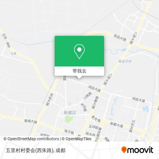 五里村村委会(西朱路)地图