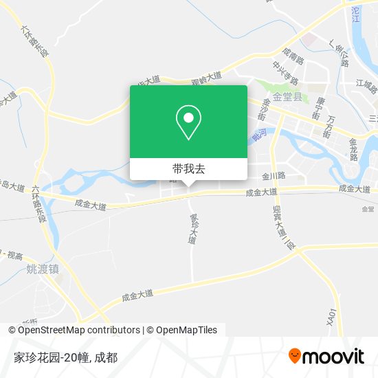 家珍花园-20幢地图