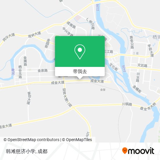 韩滩慈济小学地图