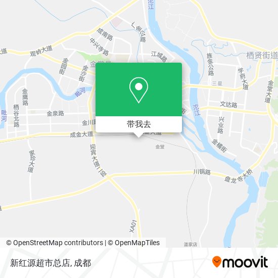 新红源超市总店地图