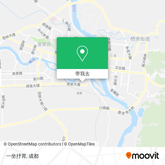 一坐抒胃地图