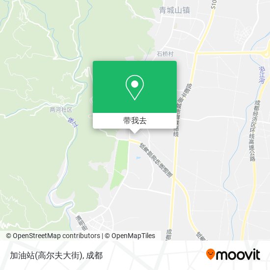 加油站(高尔夫大街)地图