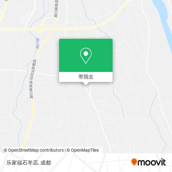 乐家福石羊店地图