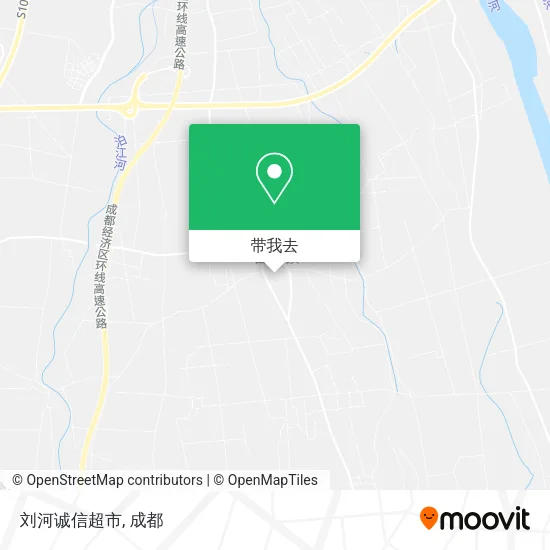 刘河诚信超市地图
