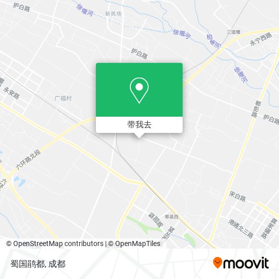蜀国鹃都地图