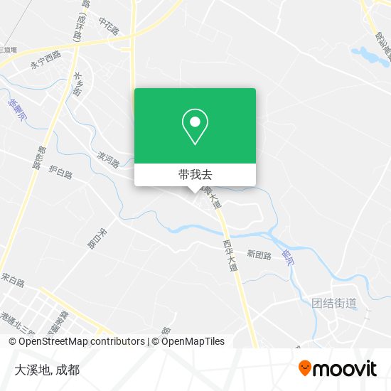 大溪地地图