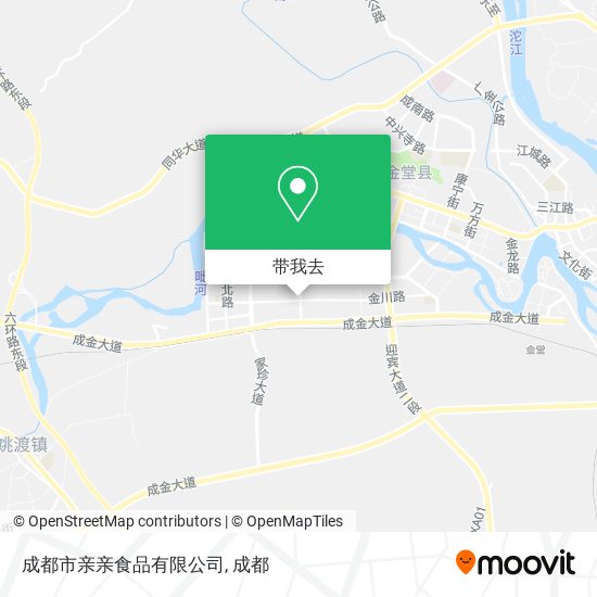 成都市亲亲食品有限公司地图