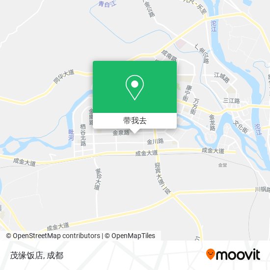茂缘饭店地图