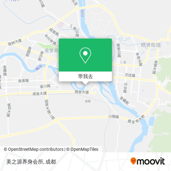美之源养身会所地图