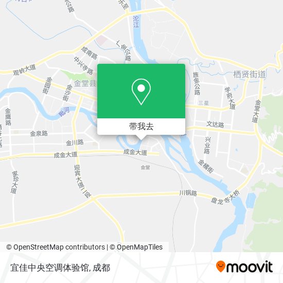 宜佳中央空调体验馆地图