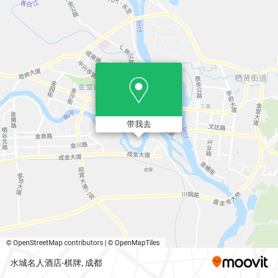 水城名人酒店-棋牌地图