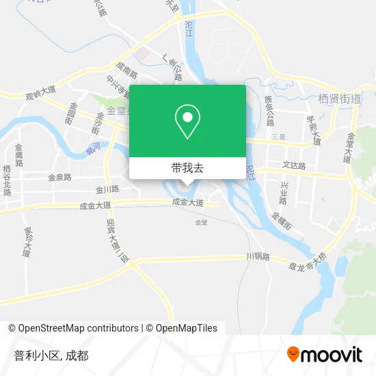 普利小区地图