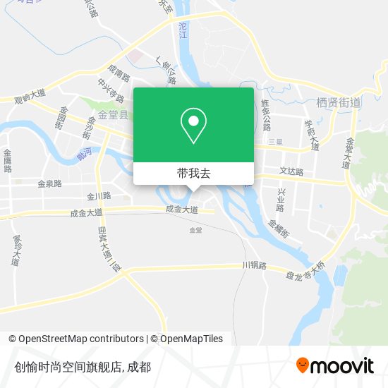 创愉时尚空间旗舰店地图