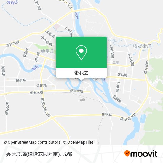 兴达玻璃(建设花园西南)地图