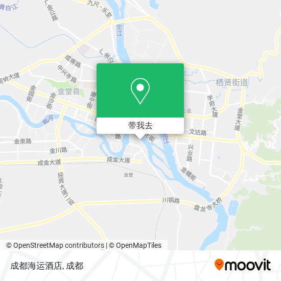 成都海运酒店地图