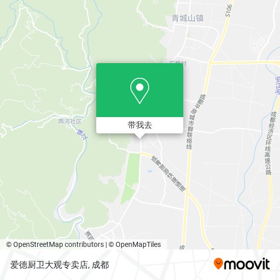 爱德厨卫大观专卖店地图