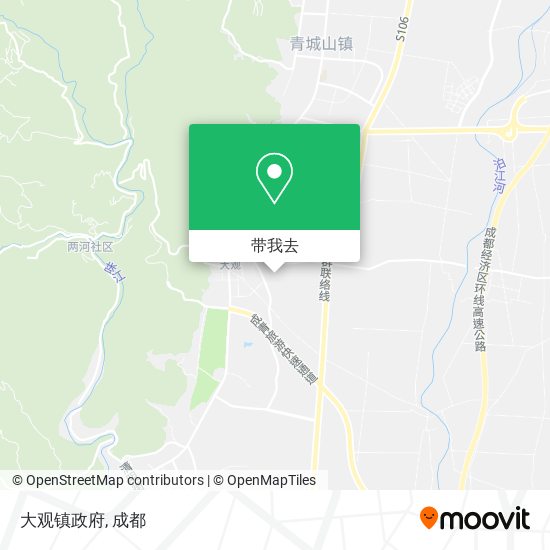 大观镇政府地图