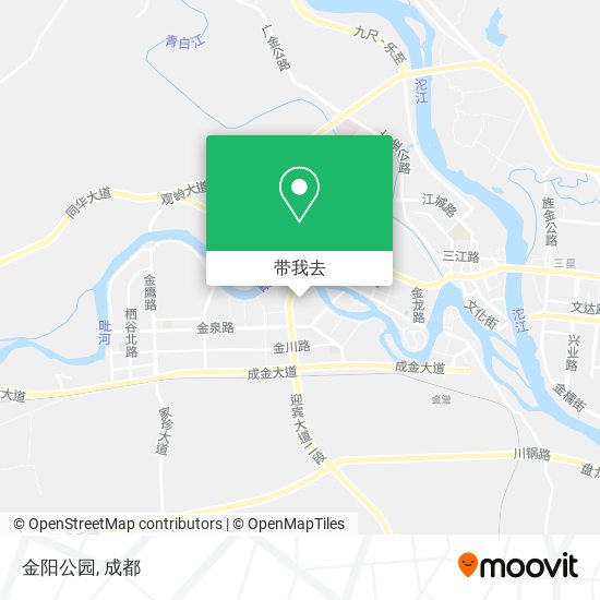 金阳公园地图