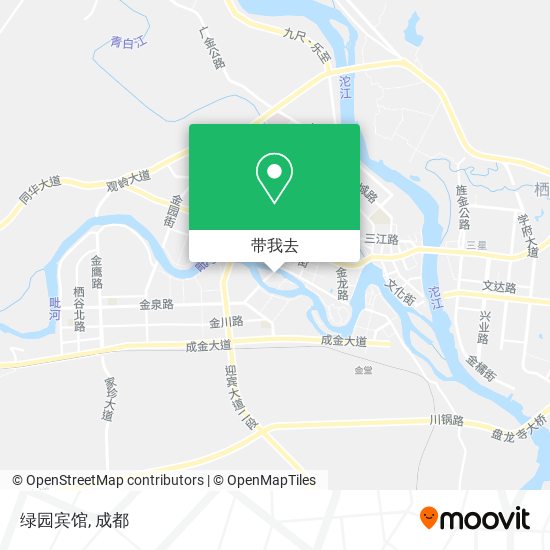 绿园宾馆地图