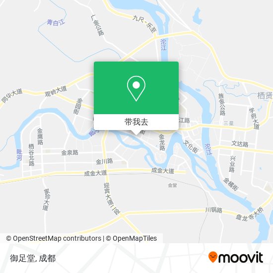 御足堂地图
