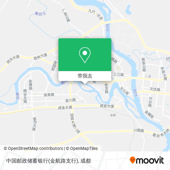 中国邮政储蓄银行(金航路支行)地图