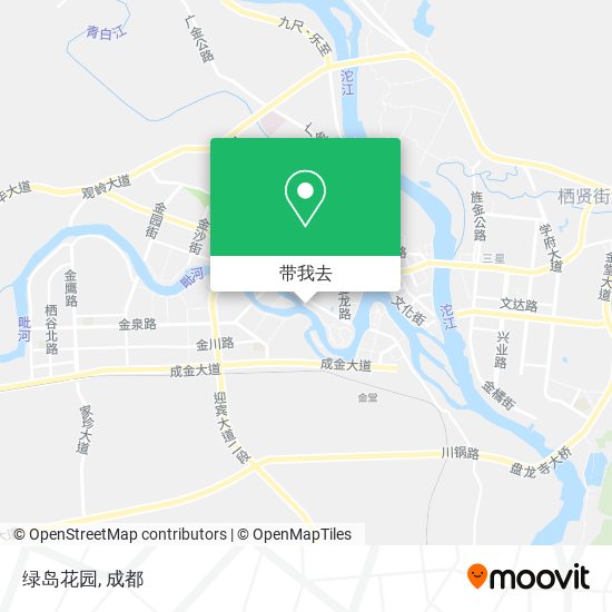 绿岛花园地图