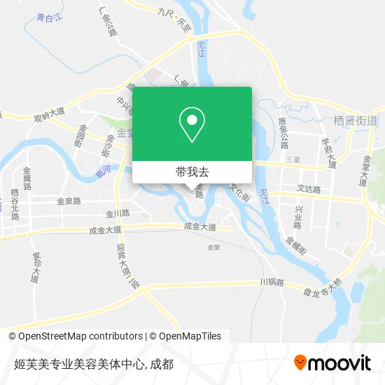 姬芙美专业美容美体中心地图