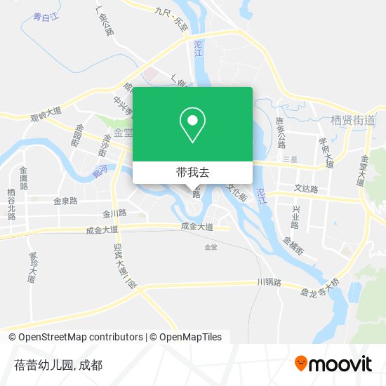 蓓蕾幼儿园地图