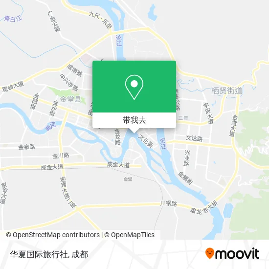 华夏国际旅行社地图