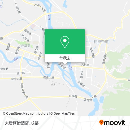大唐柯怡酒店地图