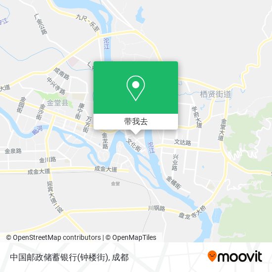 中国邮政储蓄银行(钟楼街)地图