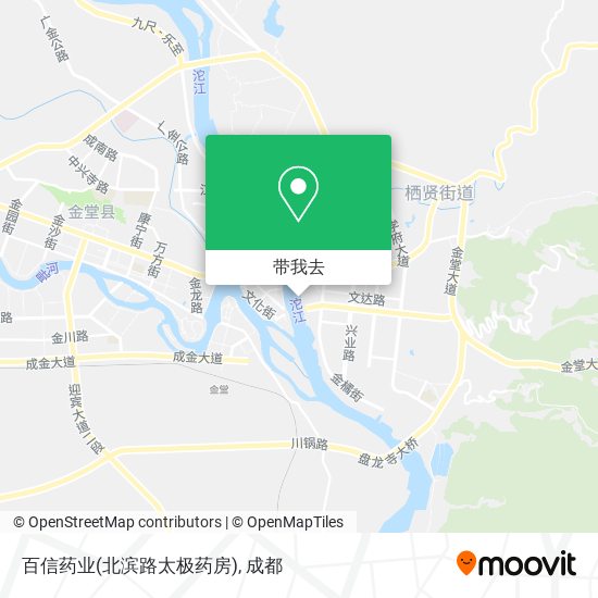百信药业(北滨路太极药房)地图