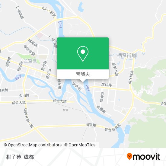 柑子苑地图