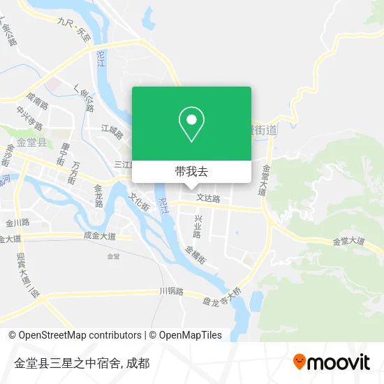 金堂县三星之中宿舍地图