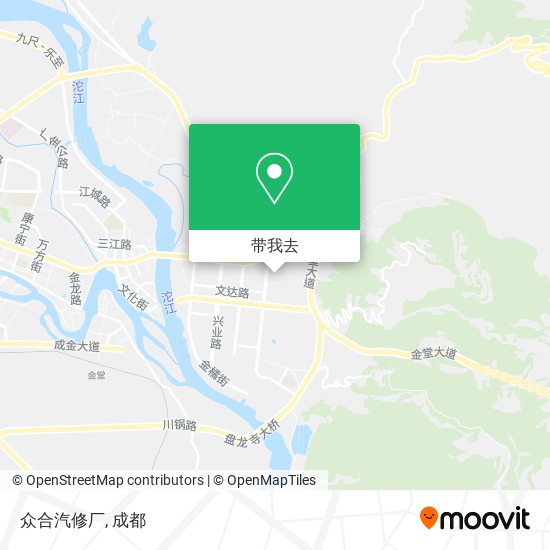 众合汽修厂地图