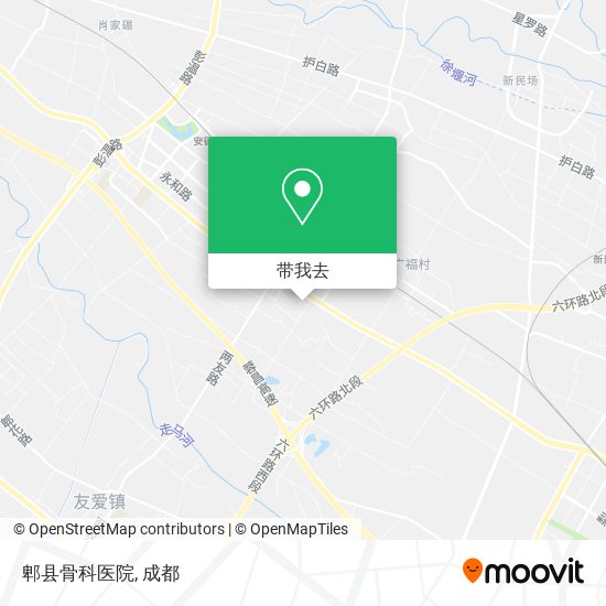 郫县骨科医院地图