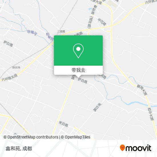 鑫和苑地图