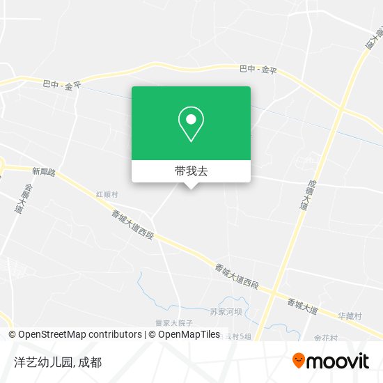 洋艺幼儿园地图
