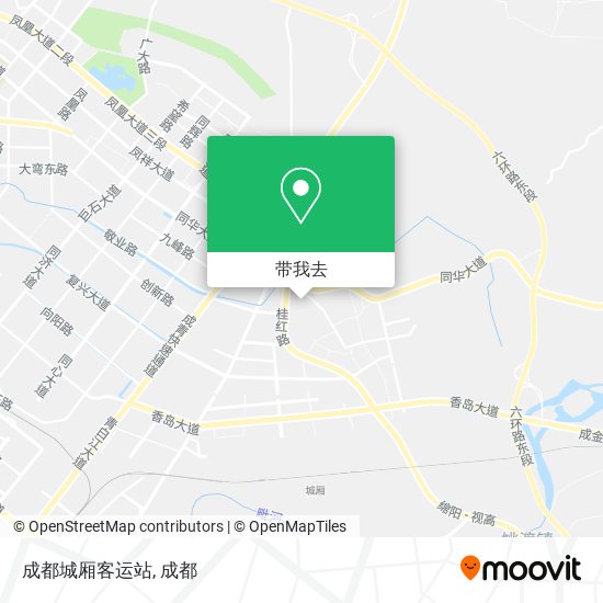 成都城厢客运站地图