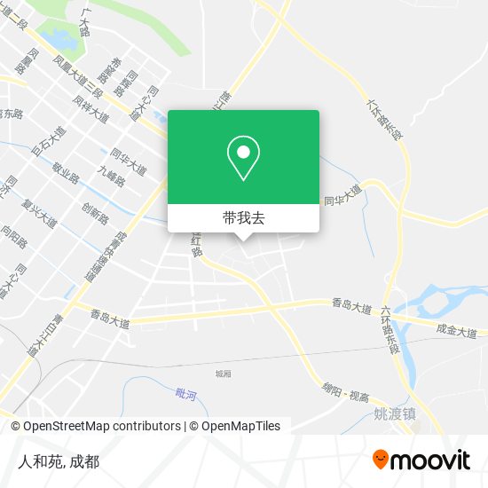 人和苑地图