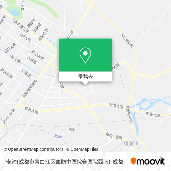 安踏(成都市青白江区血防中医综合医院西南)地图