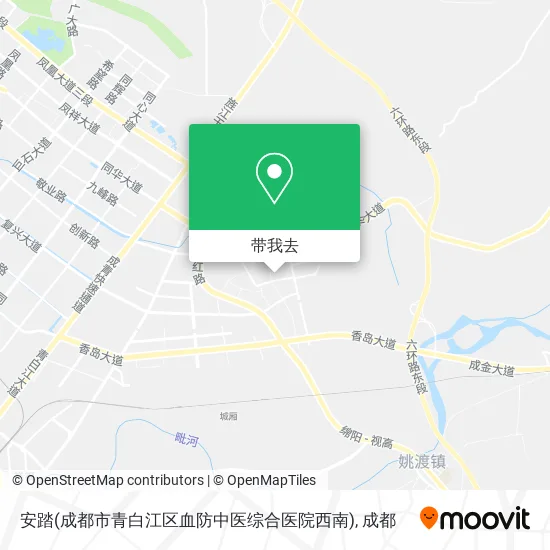 安踏(成都市青白江区血防中医综合医院西南)地图